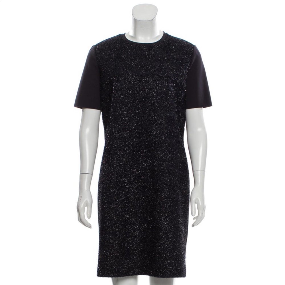 Tory Burch Fil Coupe Mini Navy Shortsleeve Dress